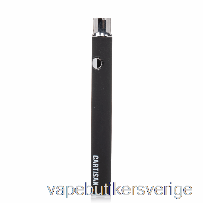 Vape Sverige Cartisan Button Vv 400 510 Batteri Svart